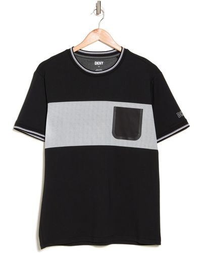 DKNY Chanler Pocket T-shirt - Black