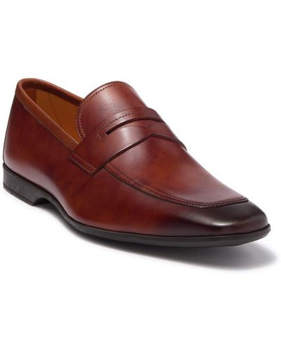 Magnanni Vale Leather Penny Loafer - Multicolor