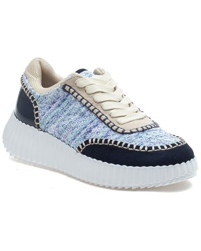 J/Slides Cherie Whipstitch Sneaker - Blue