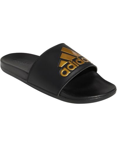 adidas Adilette Comfort Slide Sandal - Black