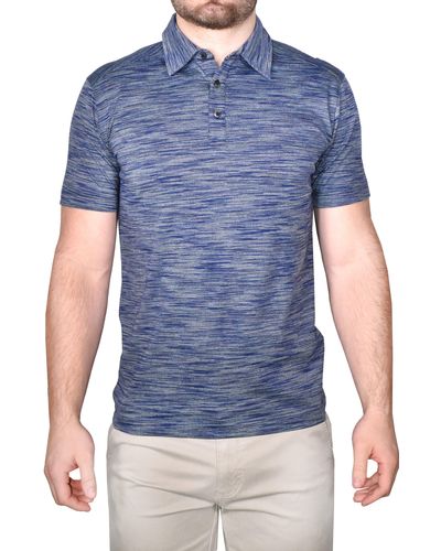 Vintage 1946 Shadow Dyed Polo - Blue