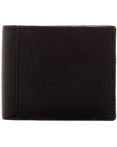 Bill Adler 1981 Leather Billfold Wallet - Black