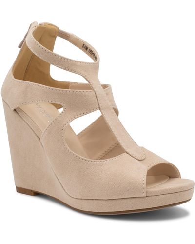 Touch Ups Rory Wedge Sandal - Natural