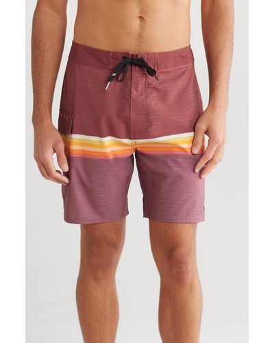 Rip Curl Surf Revival Board Shorts - Red