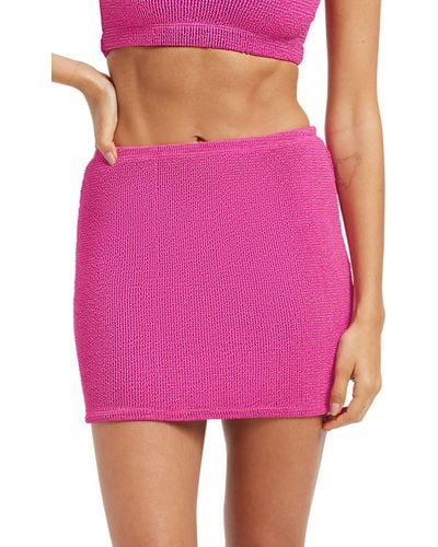GOOD AMERICAN Always Fits Cover-up Miniskirt - Pink