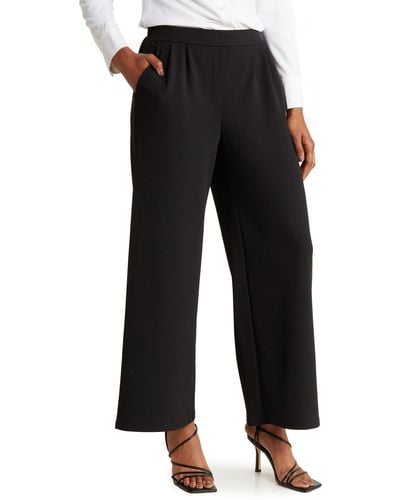 Nordstrom Microstretch Pull-on Pants - Black