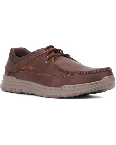 Xray Jeans Mykel Faux Leather Chukka Sneaker - Brown