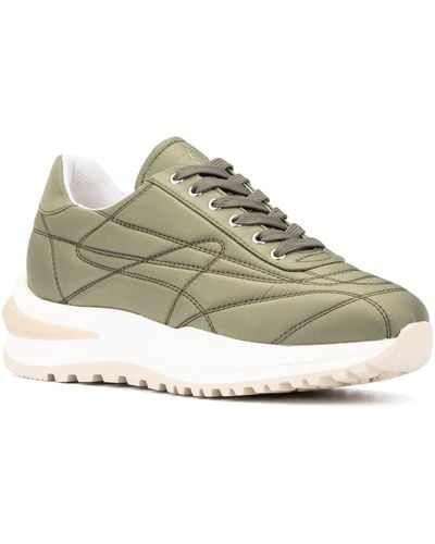 Aquatalia Lissandra Wedge Sneaker - Green