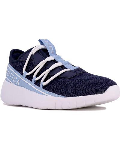 Nautica Lace-up Jogger Sneaker - Blue