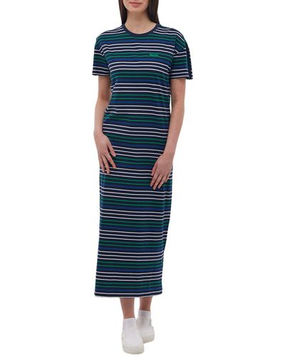 Bench Phoena Stripe T-shirt Dress - Blue