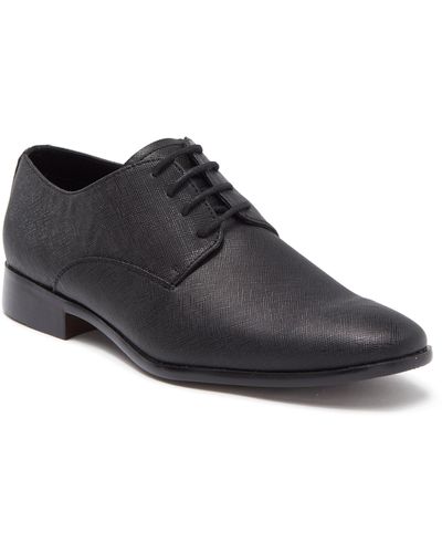 Gordon Rush Milan Plain Toe Dress Shoes - Black