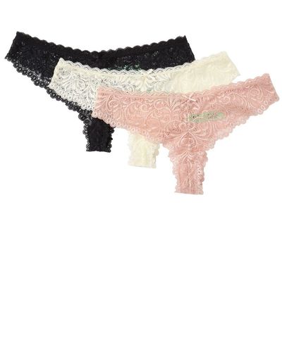 Honeydew Intimates Honeydew 3-pack Lace Thong - Multicolor