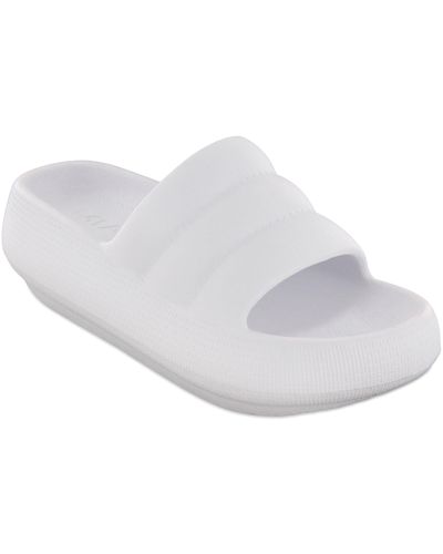 MIA Kandy Waterproof Slide Sandal - White