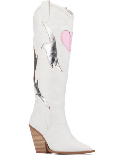 Olivia Miller Blushing Beauty Western Boot - White