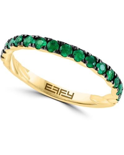 Effy Natural Stone Ring - Green