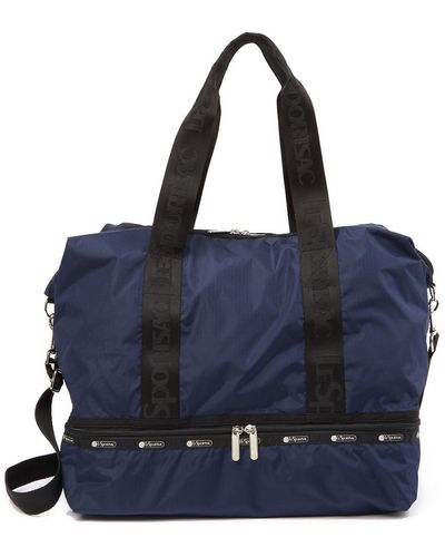 LeSportsac Dakota Large Deluxe Weekend Bag - Blue