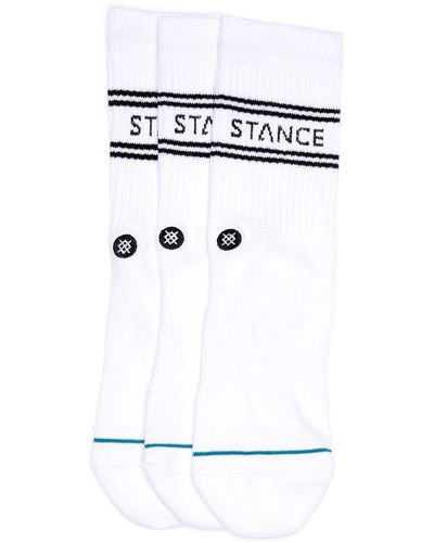 Stance Basic Crew Socks - White