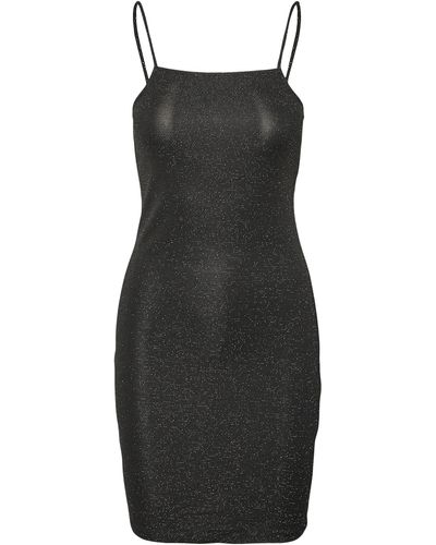 Vero Moda Kanna Shimmer Minidress - Black