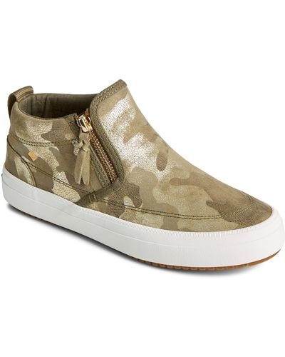 Sperry Top-Sider Crest Lug Chukka Sneaker In Olive At Nordstrom Rack - Green