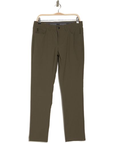 DKNY Essential Tech Stretch Pants - Green