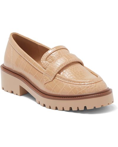 Abound Lilith Lug Sole Loafer In Tan At Nordstrom Rack - Natural