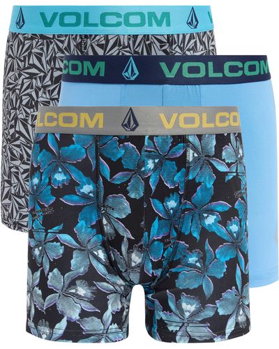 Volcom 3-pack Boxer Briefs - Blue