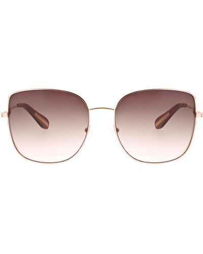 BCBGMAXAZRIA 58mm Square Satellite Sunglasses - Pink