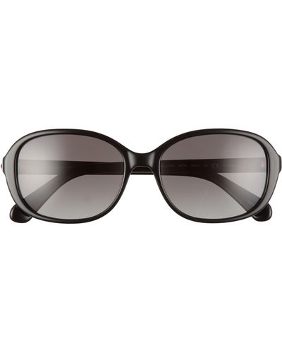 Kate Spade Izabella 55mm Gradient Oval Sunglasses - Multicolor