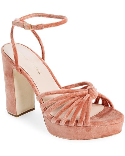 Loeffler Randall Rivka Platform Sandal - Pink