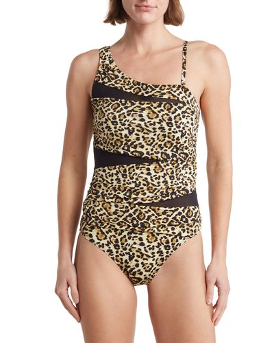 Catherine Malandrino Leopard One-piece Swimsuit - Multicolor