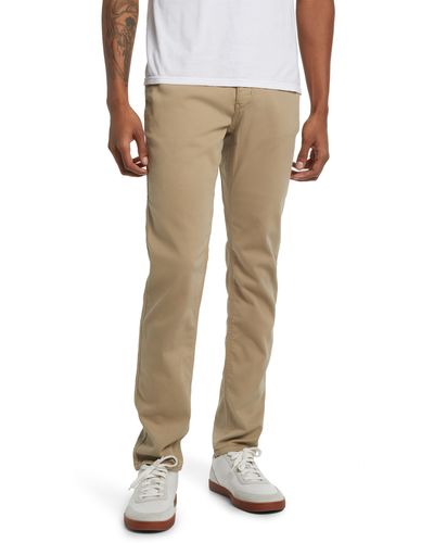DUER No Sweat Slim Fit Stretch Pants - Natural