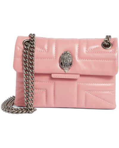Kurt Geiger Kensington Leather Convertible Shoulder Bag - Pink