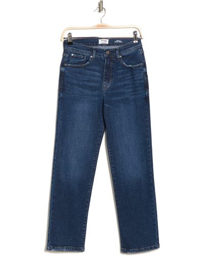 Kensie Straight Leg Jeans - Blue