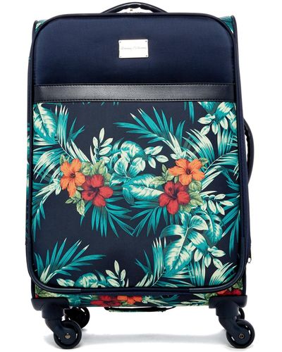 Tommy Bahama St. Kitts 20" Expandable Spinner Suitcase - Blue