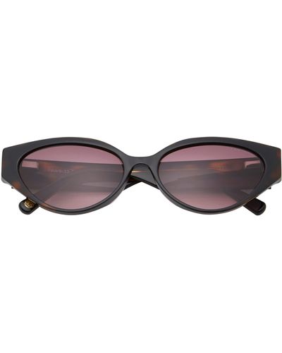 Ted Baker 54mm Full Rim Cat Eye Sunglasses - Black