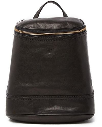 Frye Madison Small Backpack (black Soft Vintage Leather) Backpack Bags