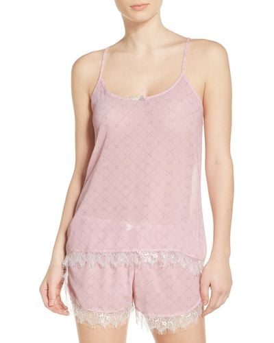 Honeydew Intimates Chiffon Pajamas - Pink