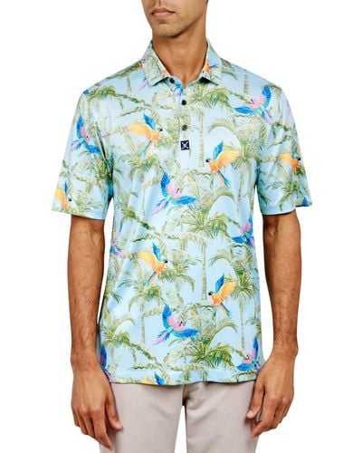 Con.struct Parrot Golf Polo Shirt - Blue