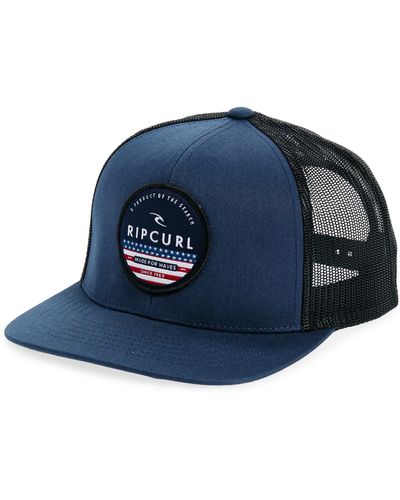 Rip Curl Destination Patch Trucker Hat - Blue