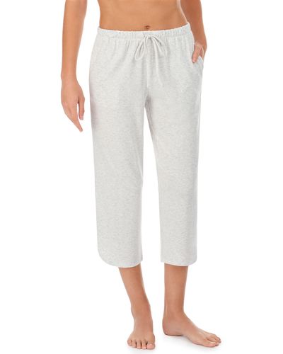 On Gossamer Crop Pajama Pants - White