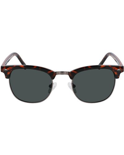 Cole Haan 49mm Tapered Round Sunglasses - Multicolor