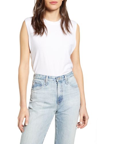 AG Jeans Zoey Muscle Tank - Blue