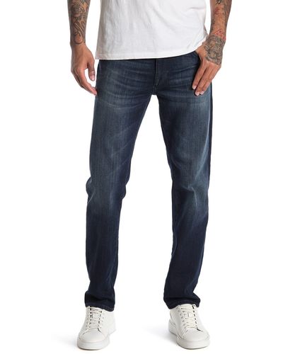 Mavi Marcus Brooklyn Slim Straight Leg Jeans - Blue