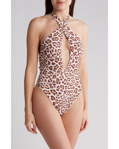 Maaji Cheetah Nunik One-piece Swimsuit - Pink