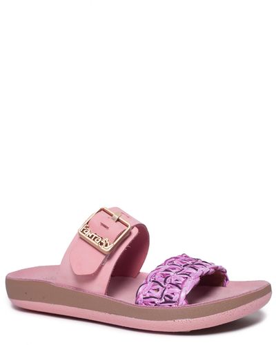 FANTASY SANDALS Holly Slide Sandal - Pink