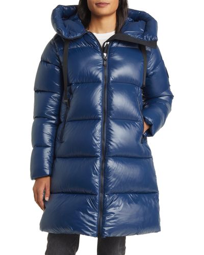 Save The Duck Isabel Insulated Puffer Coat - Blue