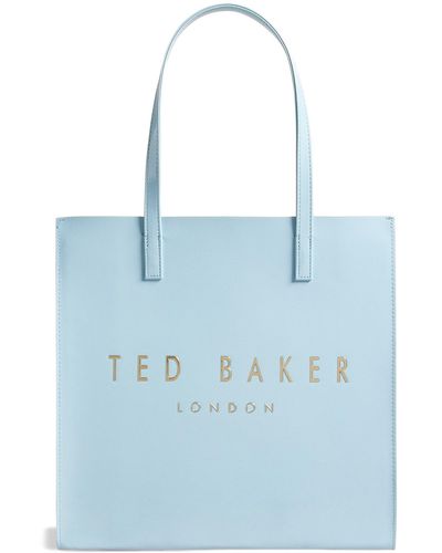 Ted Baker Crinkon Faux Leather Tote - Blue