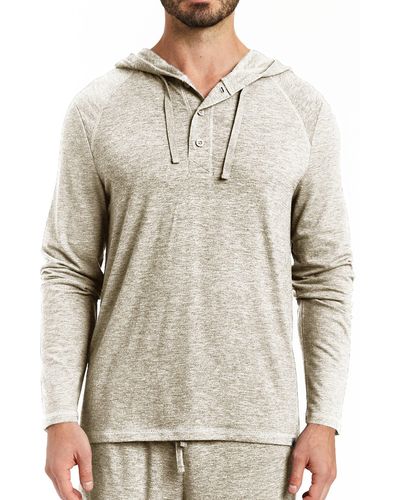 Rainforest Brushed Jersey Hoodie - Multicolor