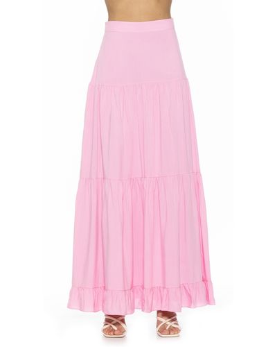 Alexia Admor Halima Maxi Skirt - Pink