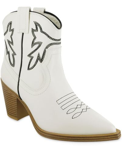 MIA Alejo Western Boot - White